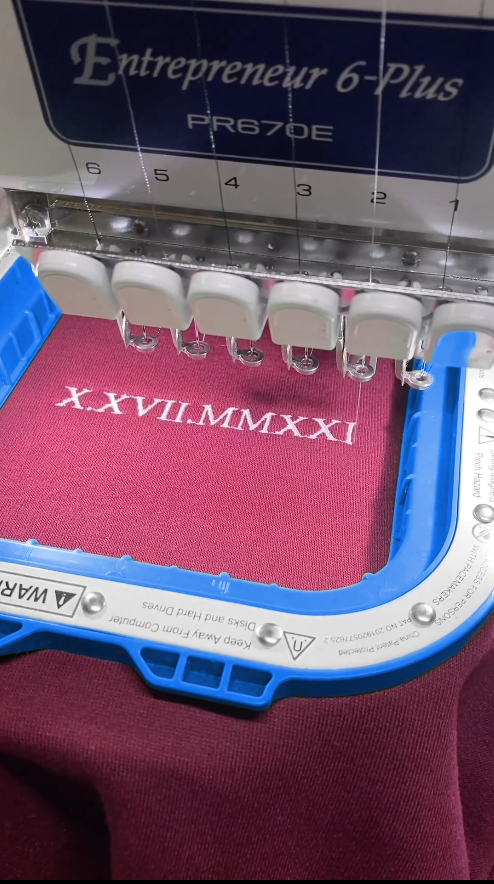 blank banner for embroidery