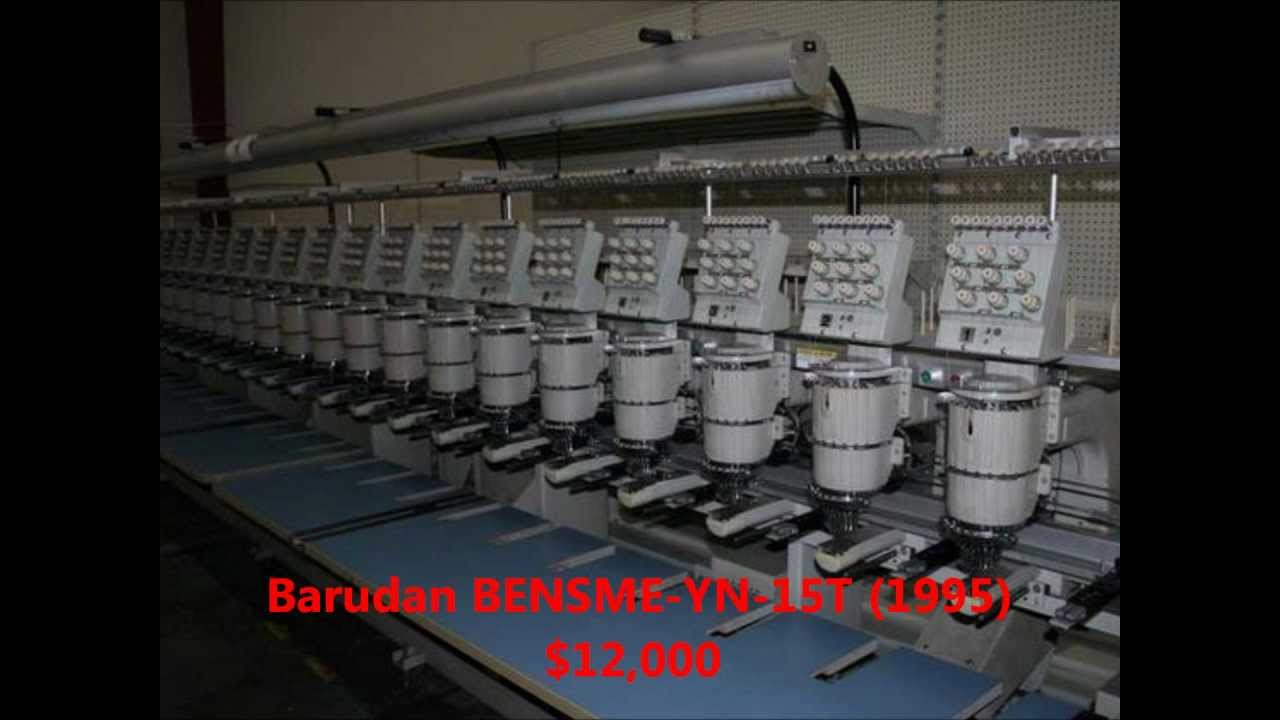 barudan embroidery machine for sale usa
