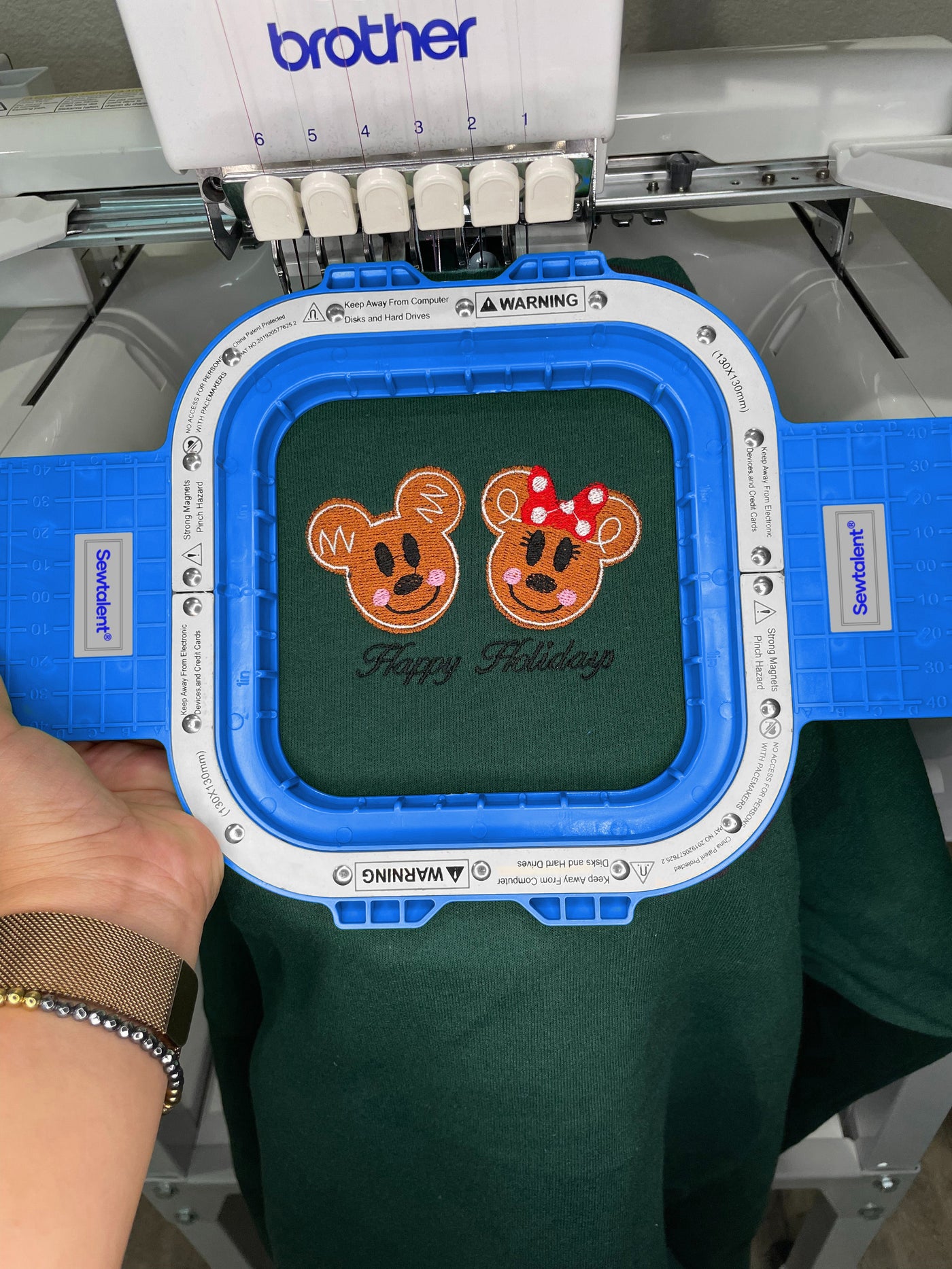 monogram and embroidery machine