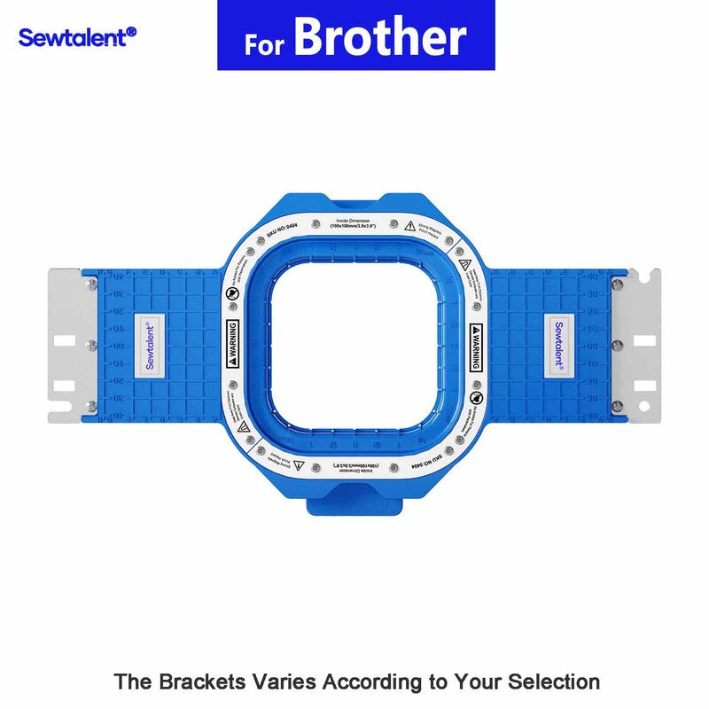 Magnetic hoops and magnet frame for Brother embroidery machine