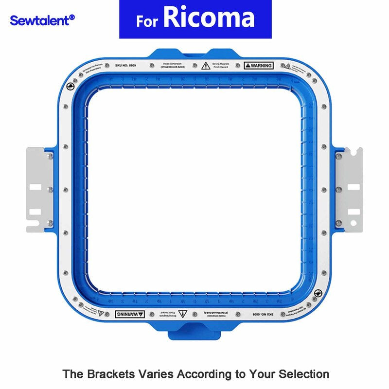Magnetischer Stickrahmen 8,5"x9" | 215x230mm für Ricoma Stickmaschinen