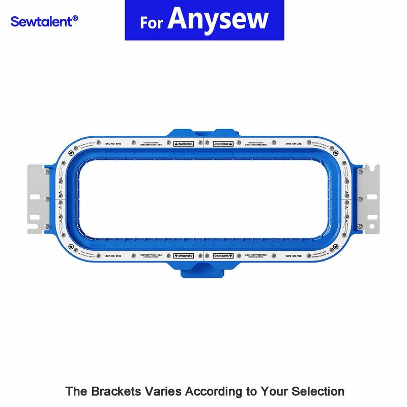 Magnetic Hoop 3.9"x12.8" | 100x320mm  for Anysew Embroidery Machines
