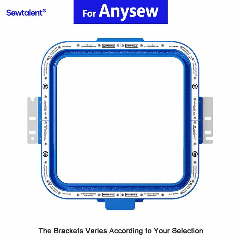 Magnetic Hoop 9.5"x9.5" | 240x240mm for Anysew Embroidery Machines