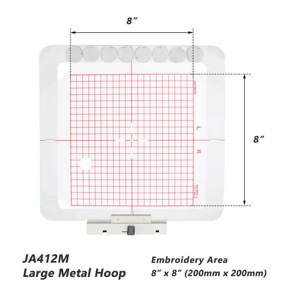 Magnetic Hoop for Janome MC 500E 400E 550E Embroidery Machine
