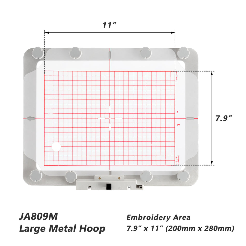 Magnetic Hoop for Janome MC 500E 450E 550E Embroidery Machine