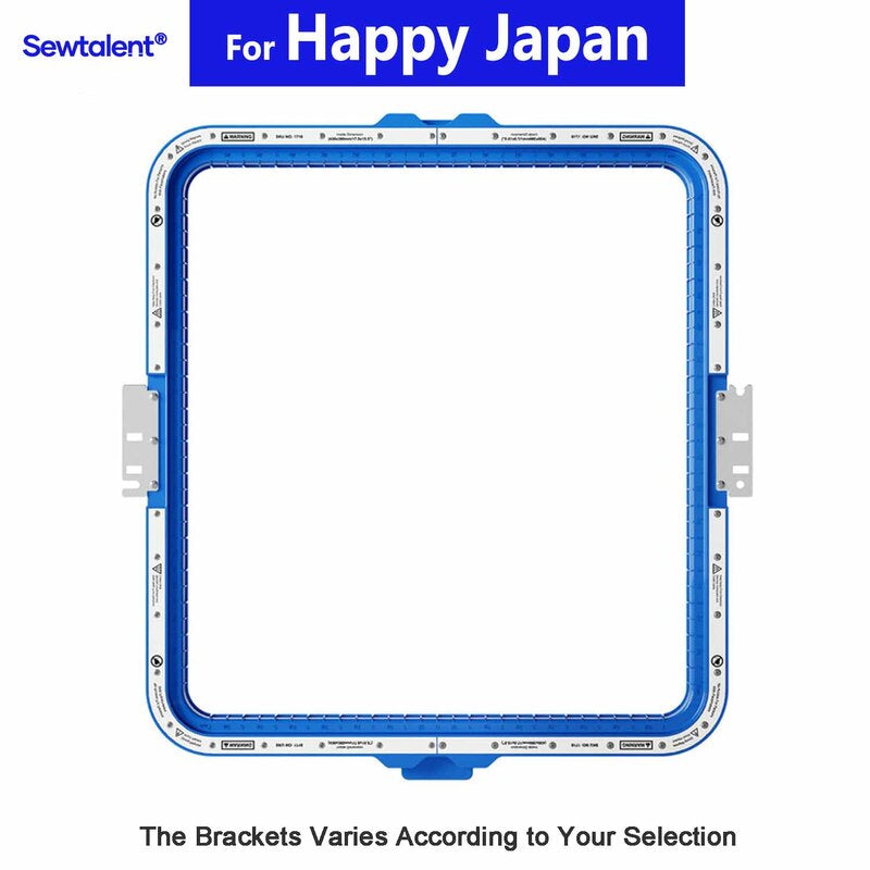 Magnetische Stickrahmen 17"x15,5" | 430x390mm für Happy Japan Stickmaschinen
