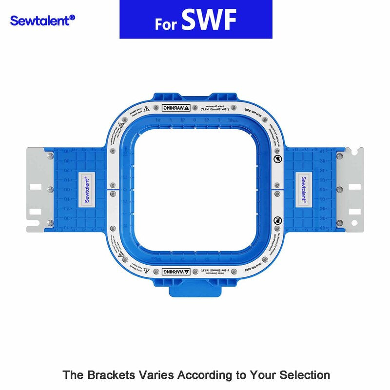 Magnetic Embroidery Hoops 5.1″x5.1″ | 130x130mm for SWF Embroidery Machines