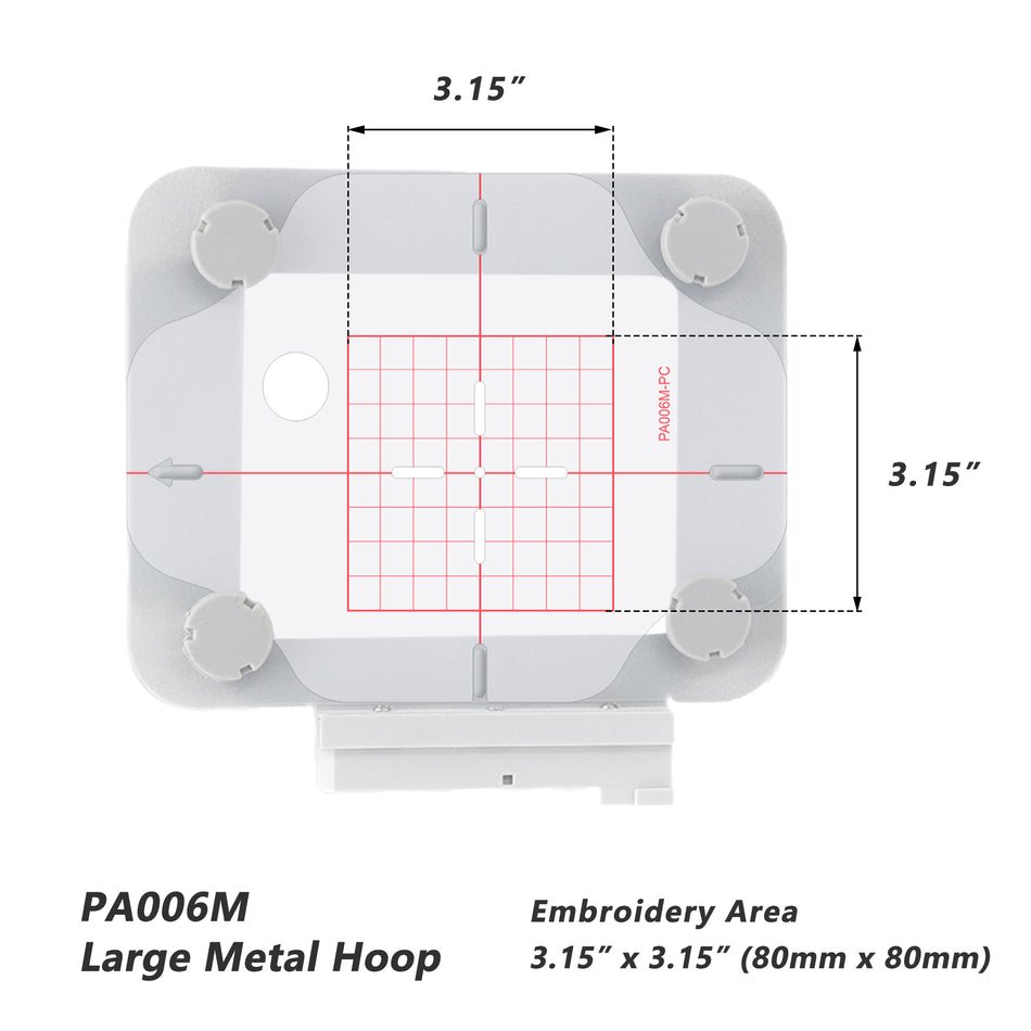 Magnetic Hoop for PFAFF Ambition 640 Creative Icon Sensation etc. Husqvarna Viking Designer Embroidery Machine