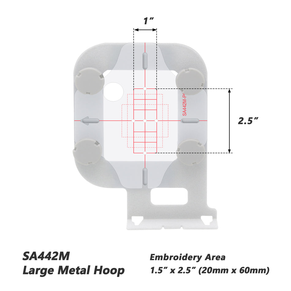 Magnetic Hoop for Brother PE900 SE2000 PE800 SE1900 etc. Innov-is Embroidery Machine