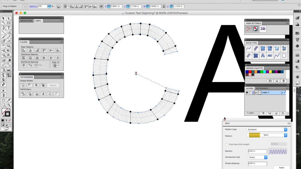 embroidery plugin illustrator