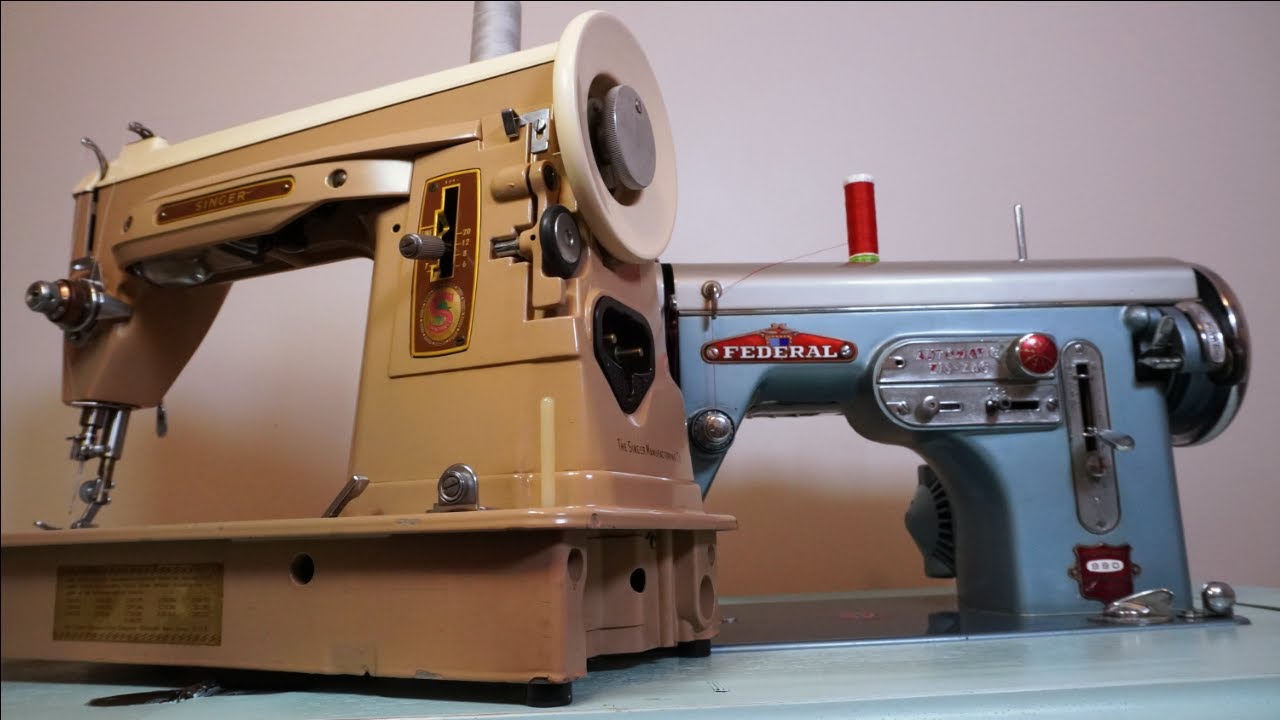 vintage embroidery machine