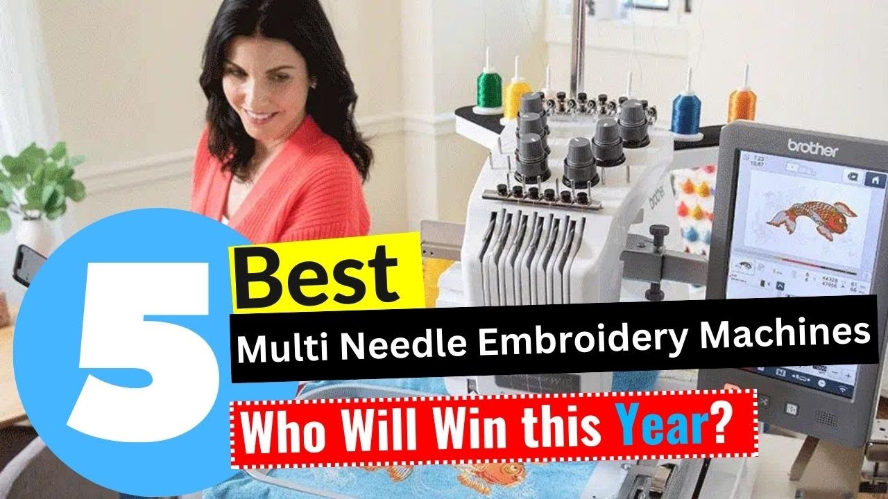 how to embroidery machine