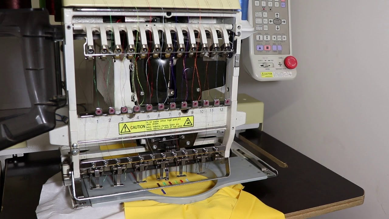 toyota ad860 embroidery machine