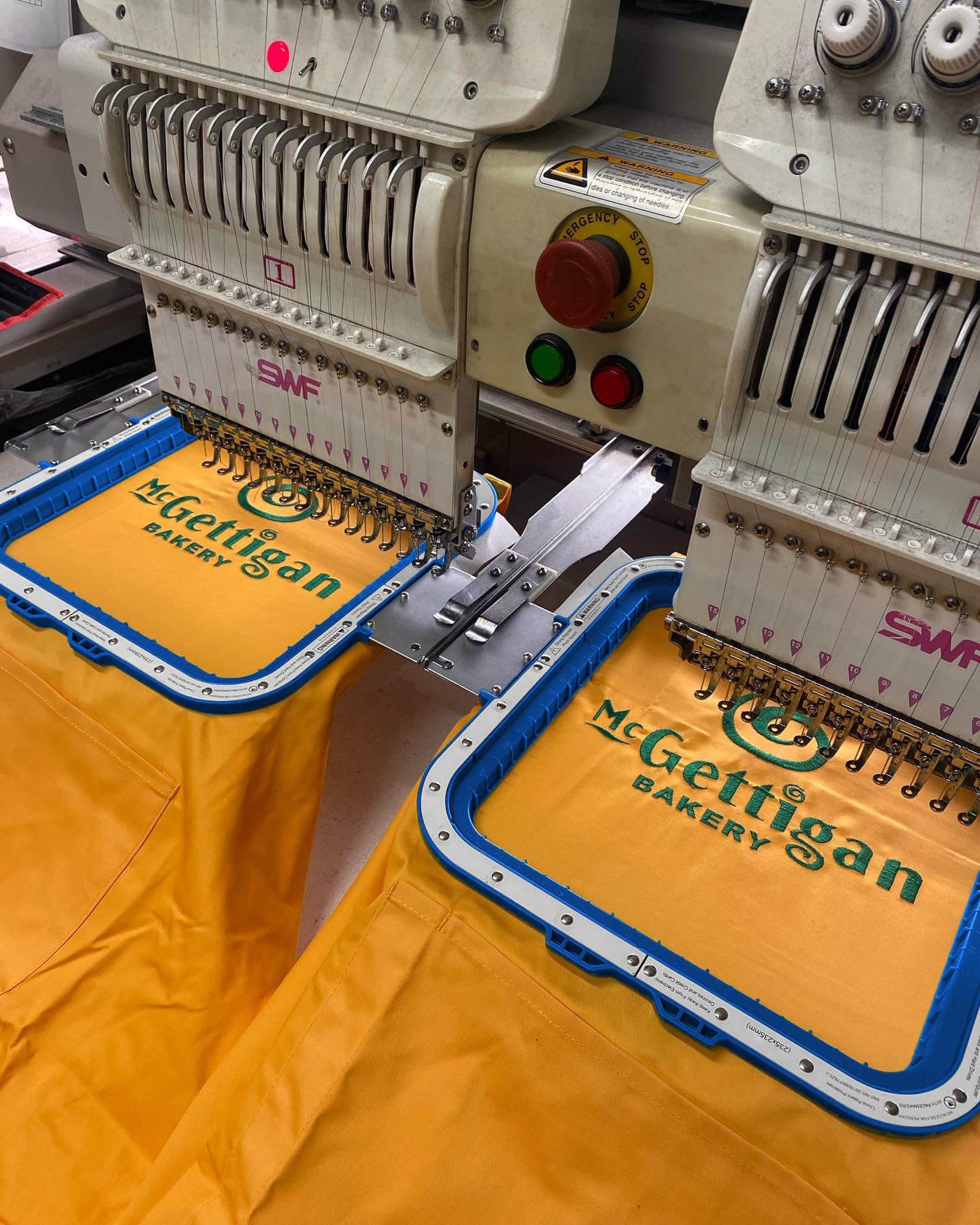 clutch embroidery