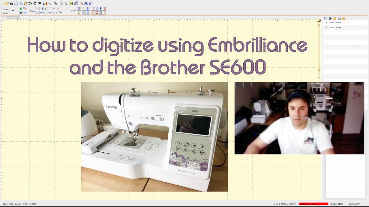 brother sewing machine embroidery