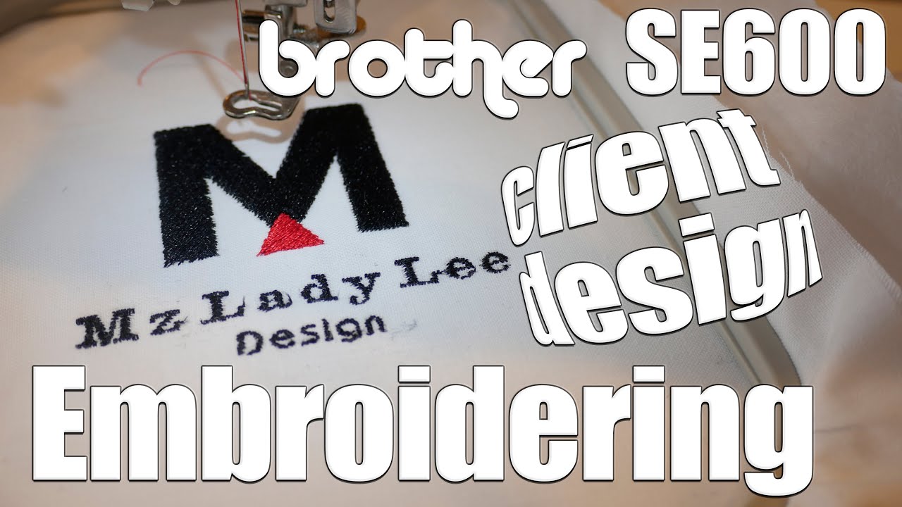 brother 600 embroidery machine