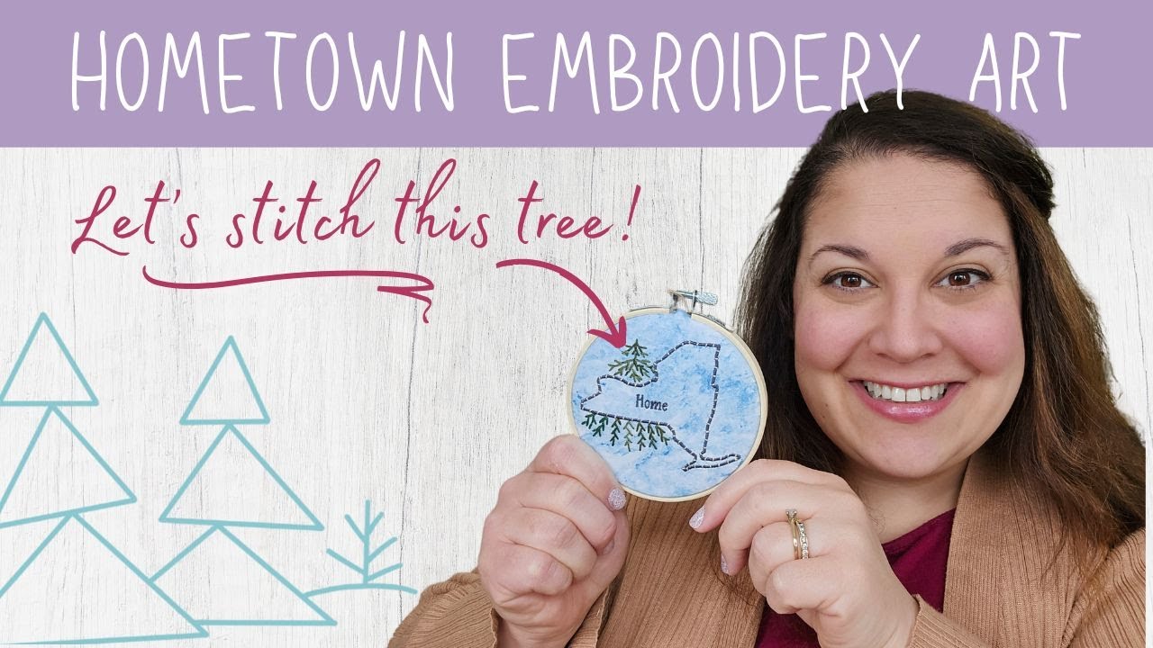 evergreen embroidery
