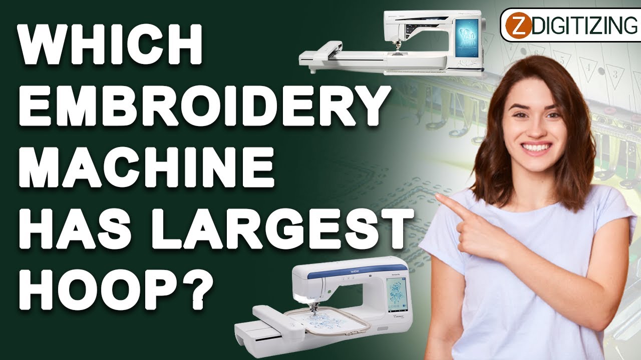 large hoop embroidery machine