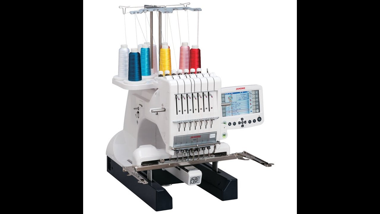 janome mb7 embroidery machine