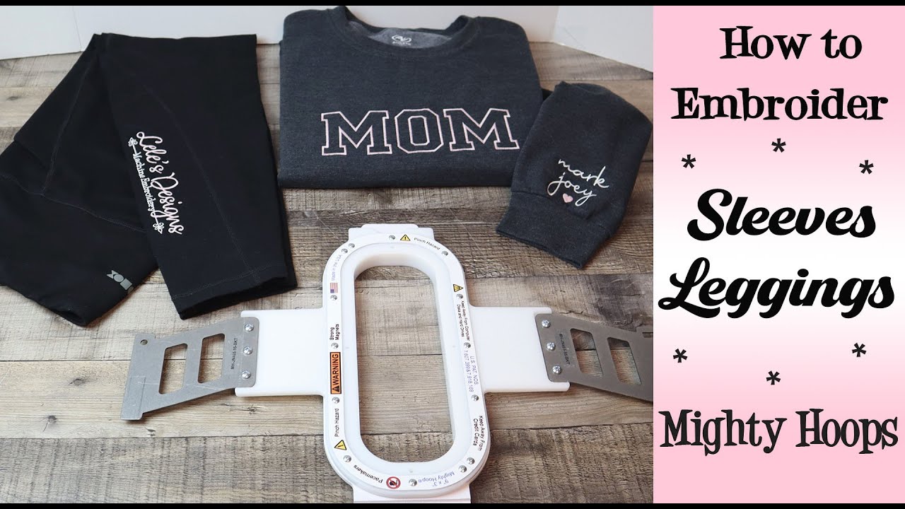 embroidery sleeve hoops