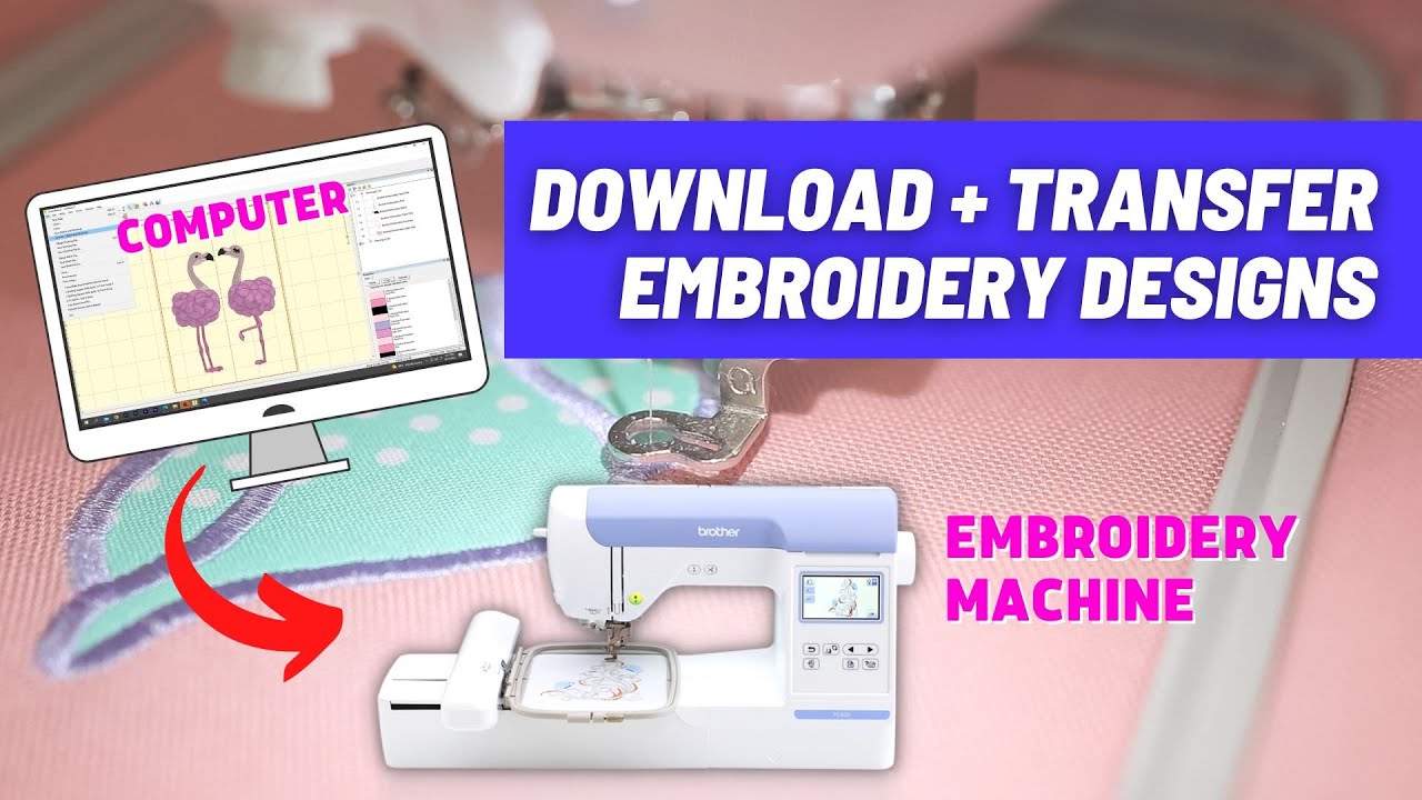how do you use an embroidery machine