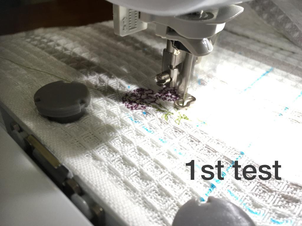 embroidery on linen