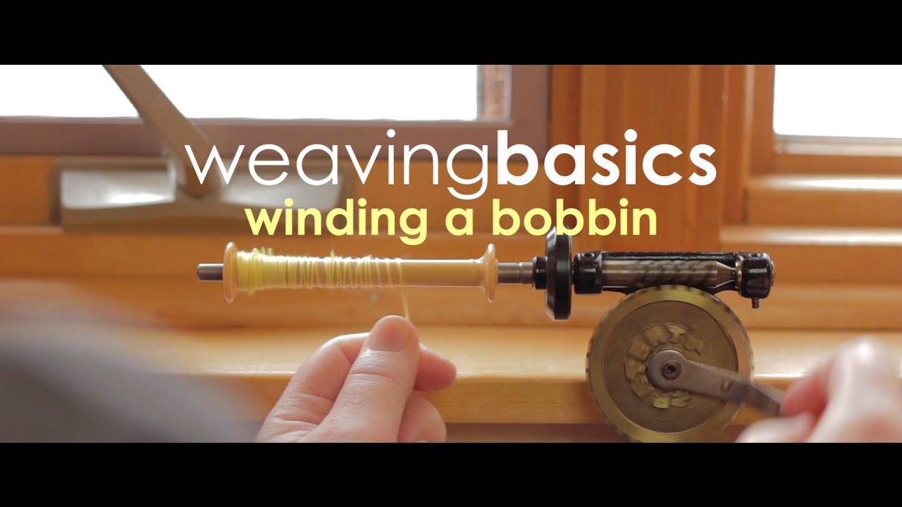 bobbin winder for weaving
