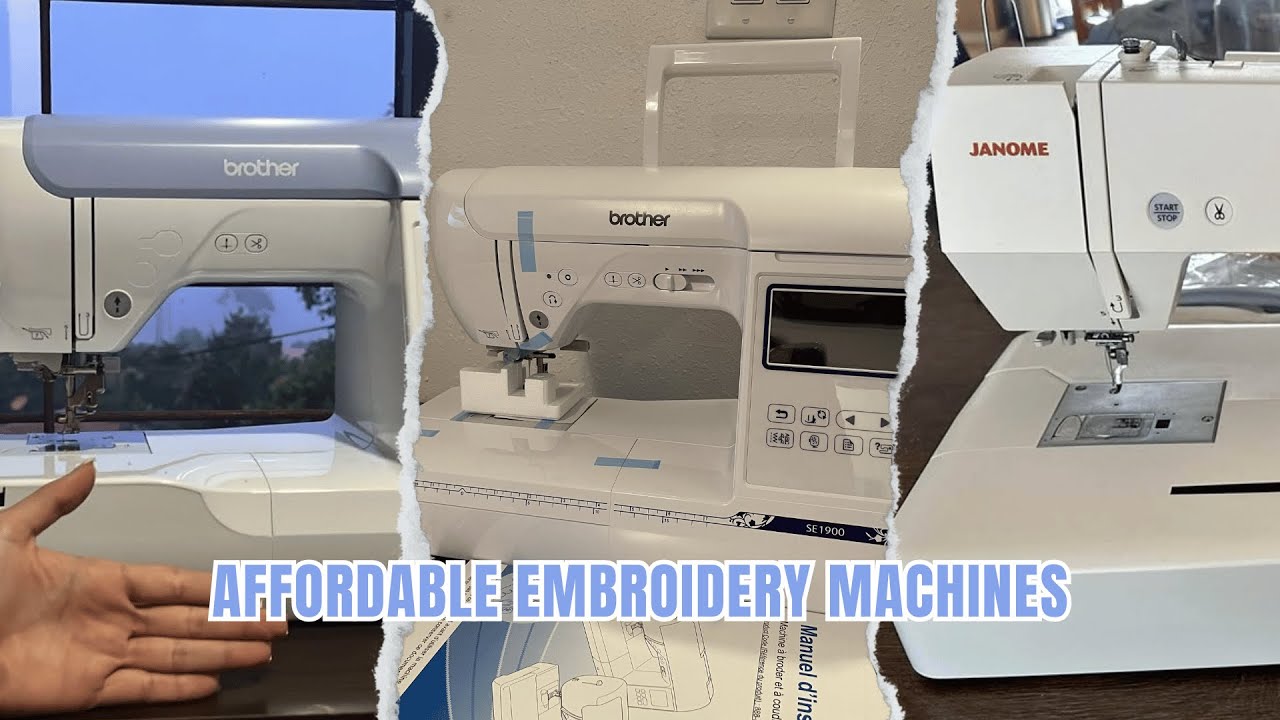 what is a good embroidery machine for a beginner