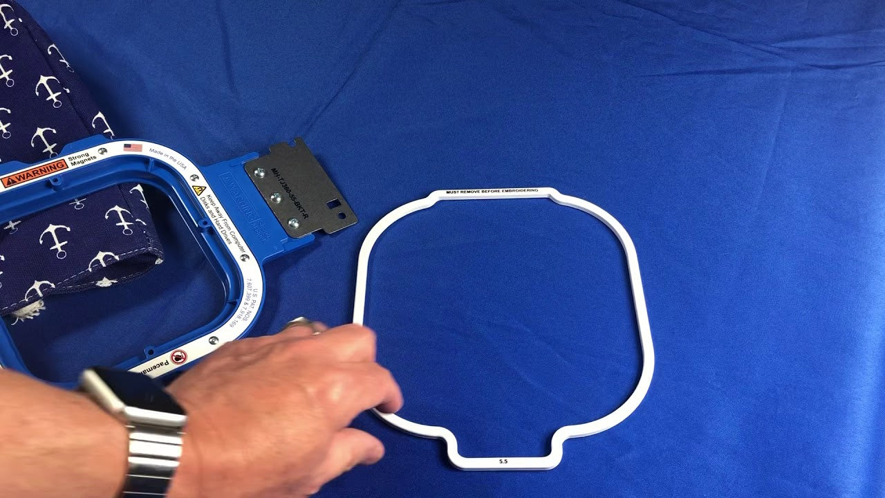 mighty hoop backing holder