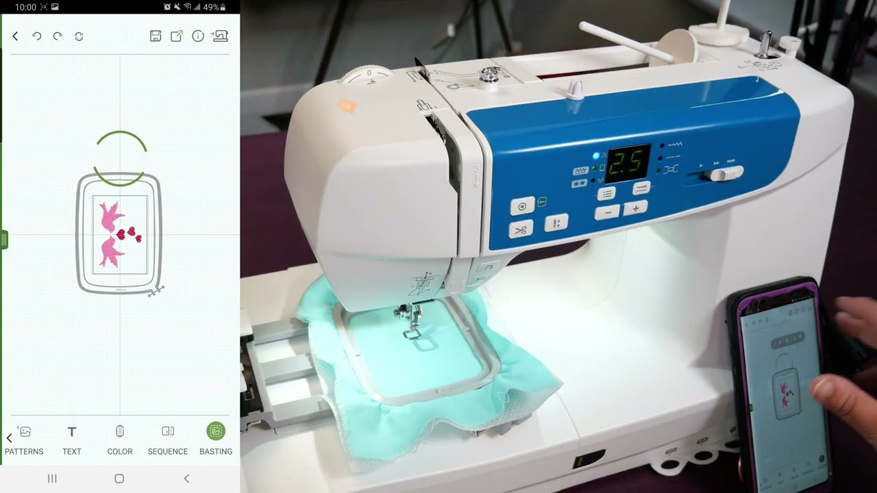 sparrow x2 embroidery machine