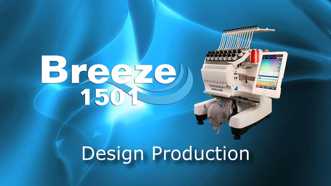 highland breeze 15 needle embroidery machine
