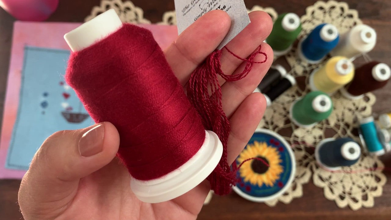 Acrylic Thread Embroidery: UV-resistant color, easy care – MagneticHoop