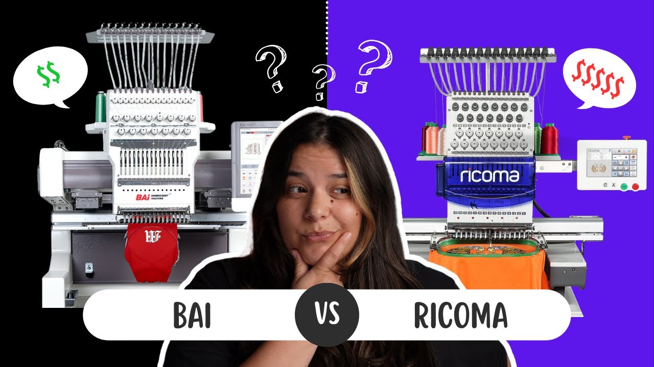 Redline vs Ricoma Embroidery Machines: 9 Critical Comparison Factors for Buyers