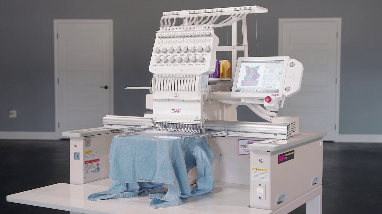 Stickmaschine SWF 1501C: Kaufratgeber für gewerbliche Anwender 2025 zu Funktionen, Leistung und Einrichtung