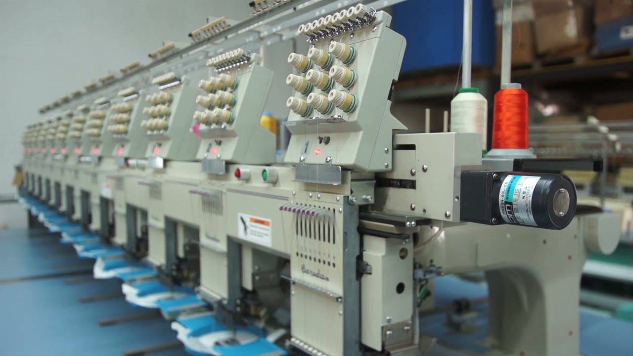 barudan commercial embroidery machine