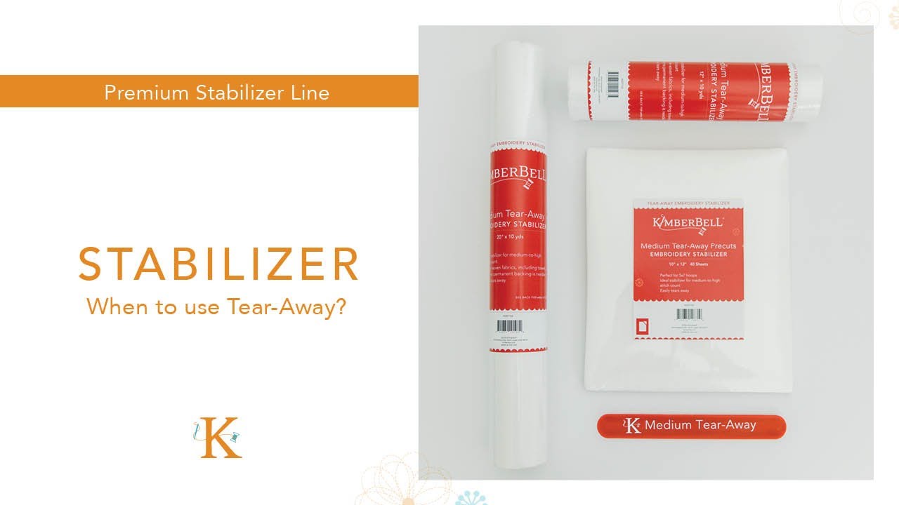 tear away stabilizer