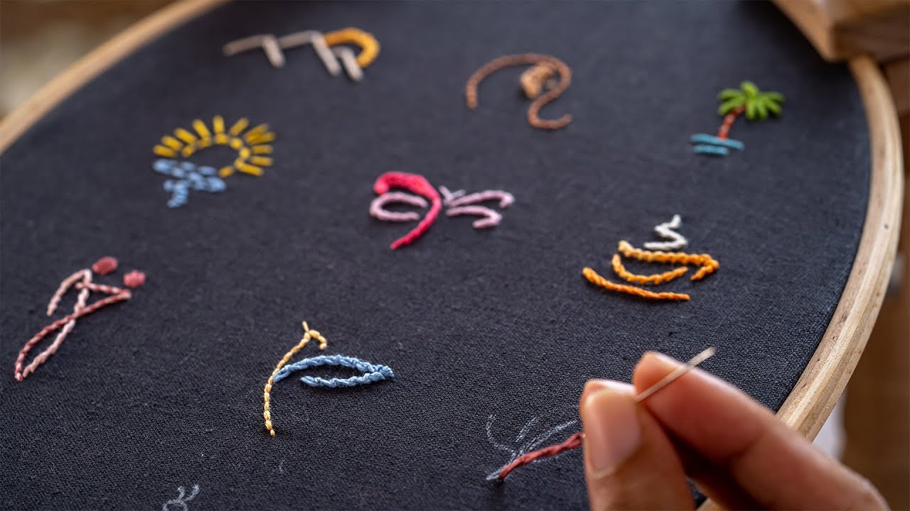 beginning embroidery
