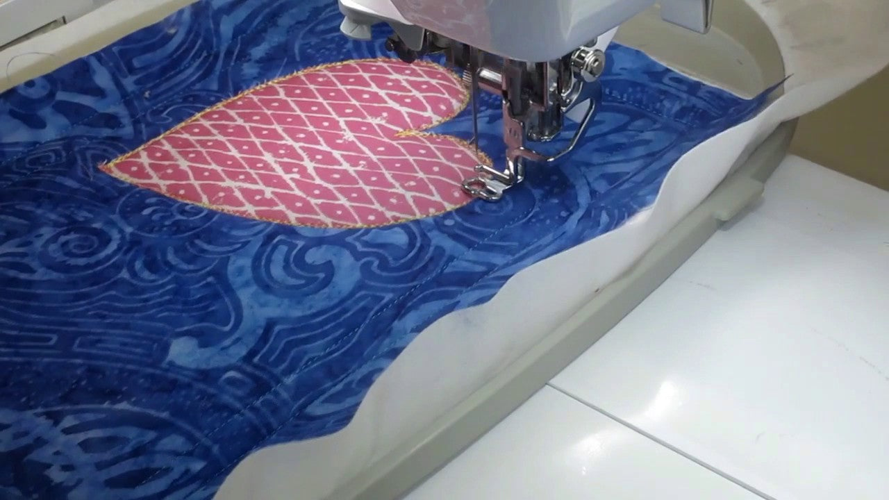 how to machine embroidery applique tutorial