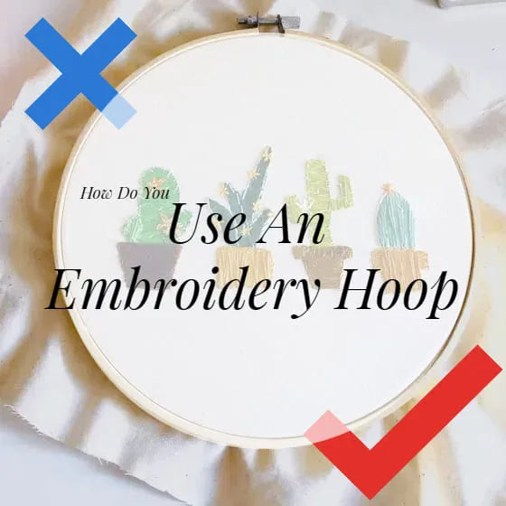 Wie benutzt man einen Stickrahmen für Anfänger?