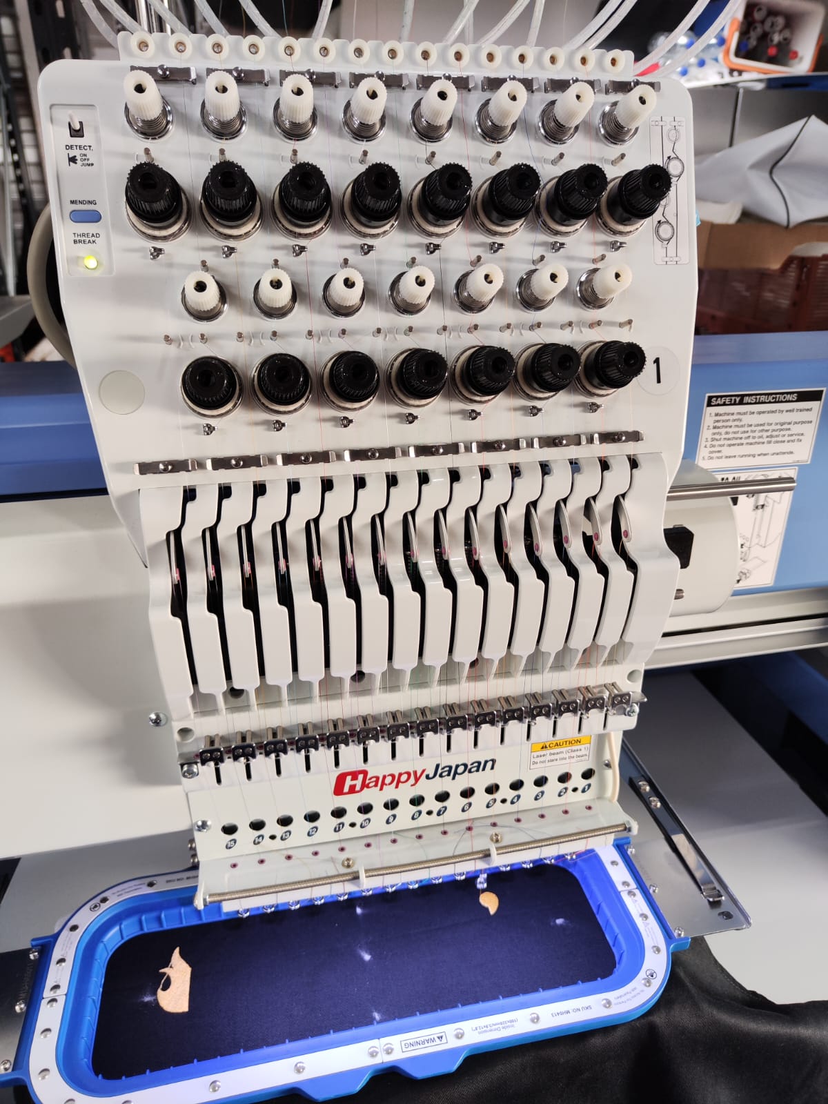 Happy 1201 Embroidery Machine: 2025 Buyer's Guide & Commercial Insights