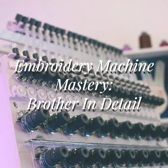 Stickmaschinen-Meisterschaft: Brother im Detail