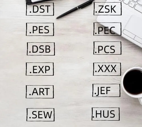 Pes Format Master DST, PES, and More Embroidery File Formats in Our Guide ...