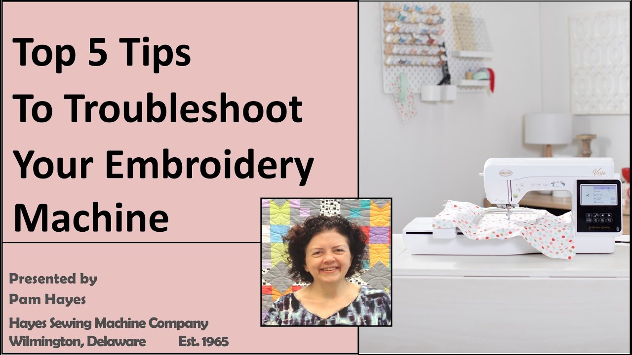 design is not finished on embroidery machine
