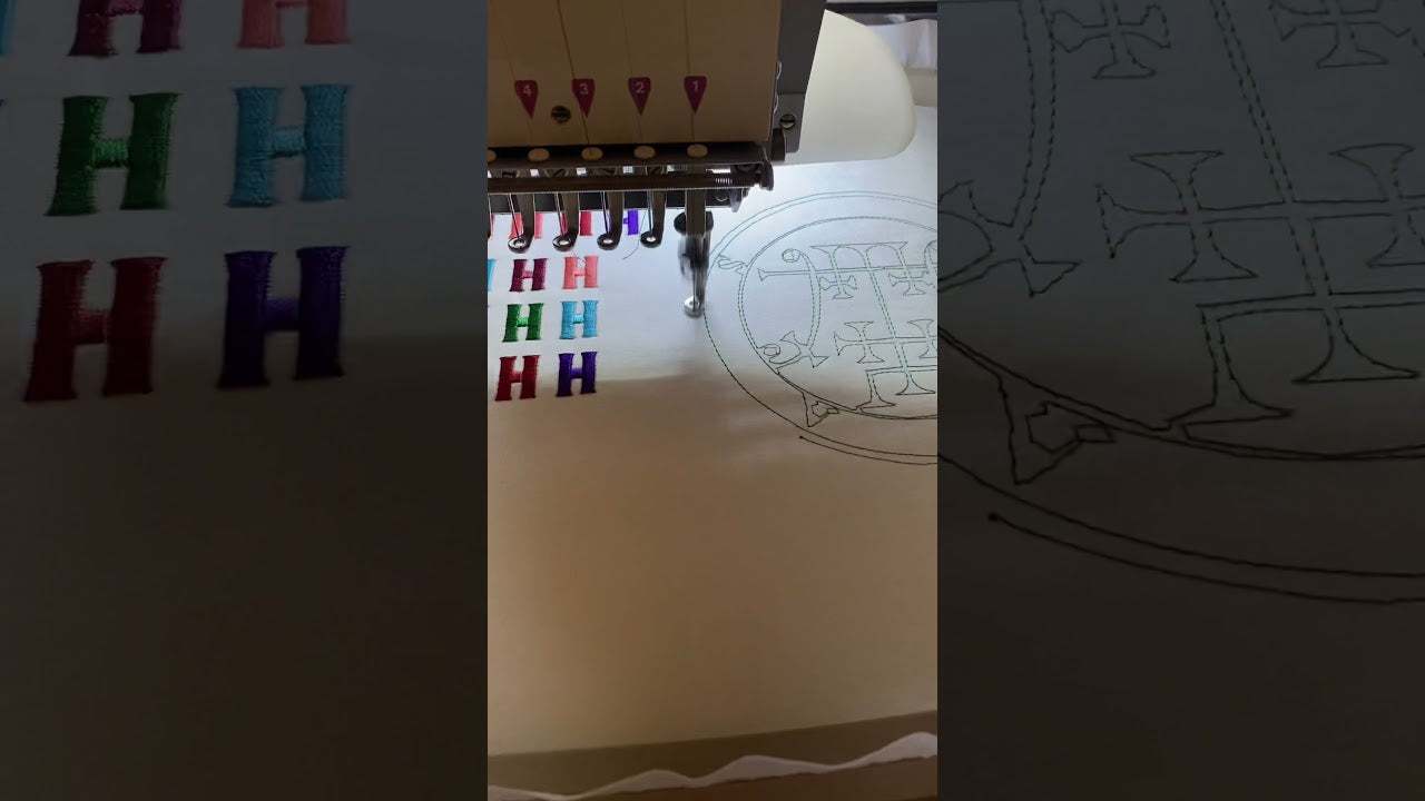 swf 6 needle embroidery machine