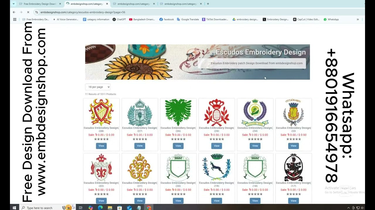 embroidery designs free download