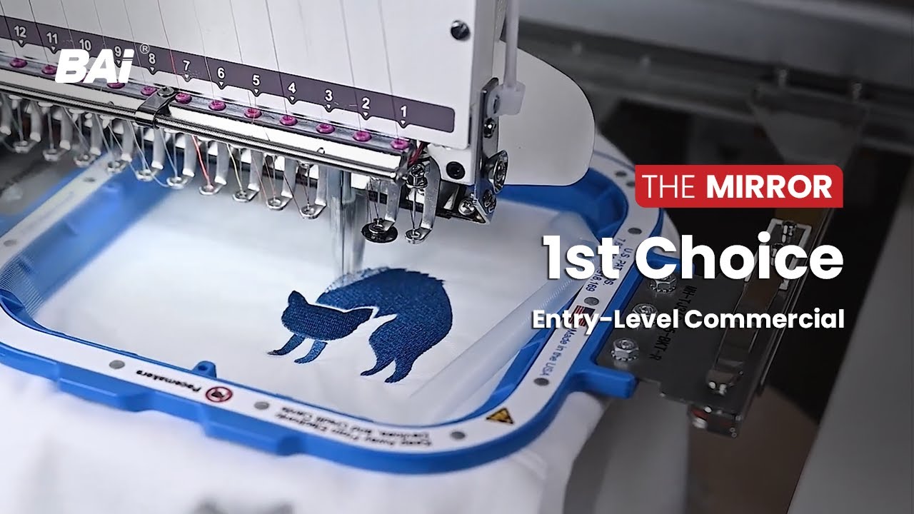bai embroidery machine computerized for beginners