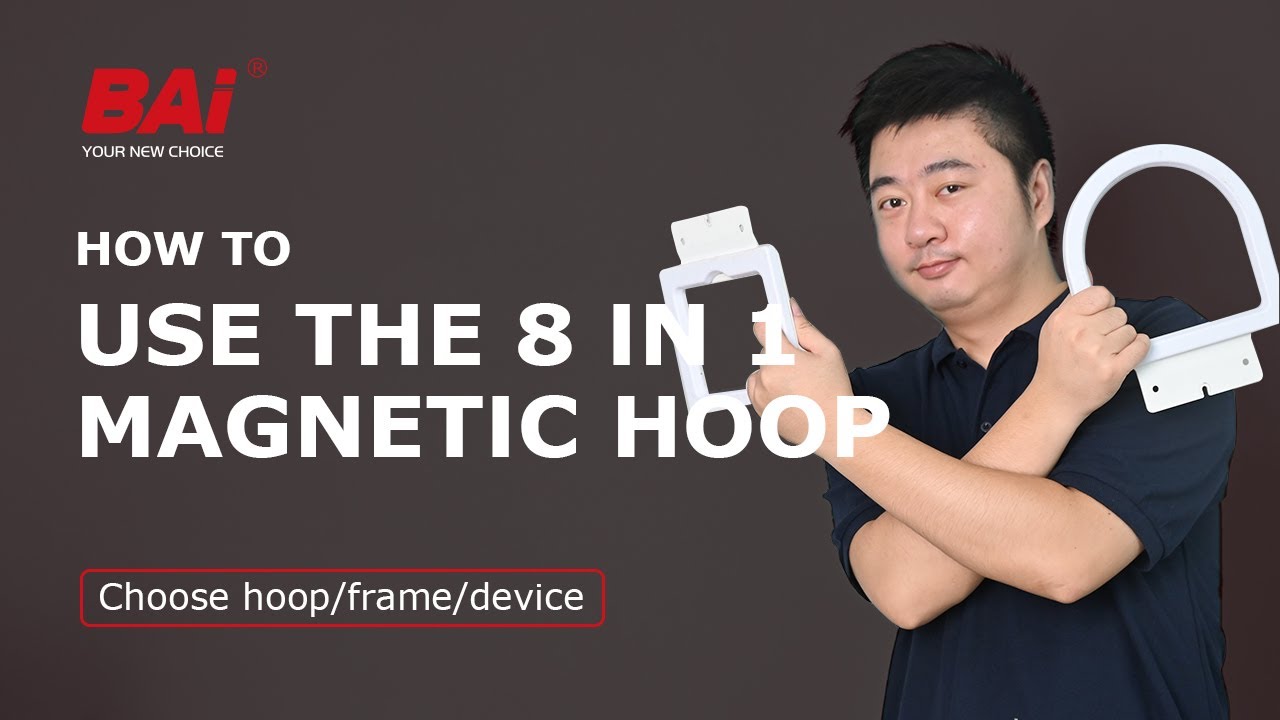 magnetic hoops for bai embroidery machine
