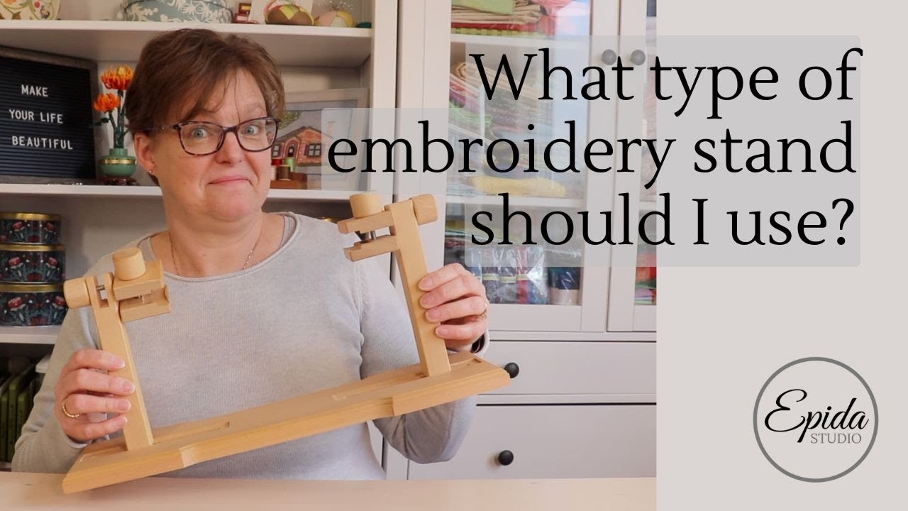 embroidery frame stand
