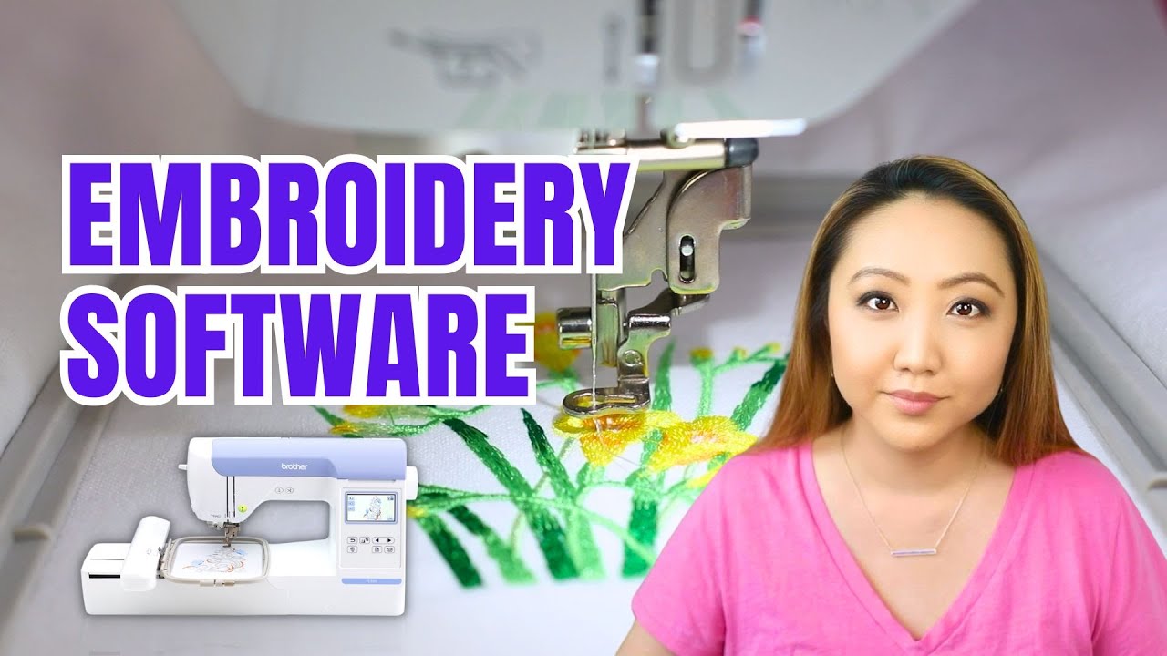brother embroidery machine software