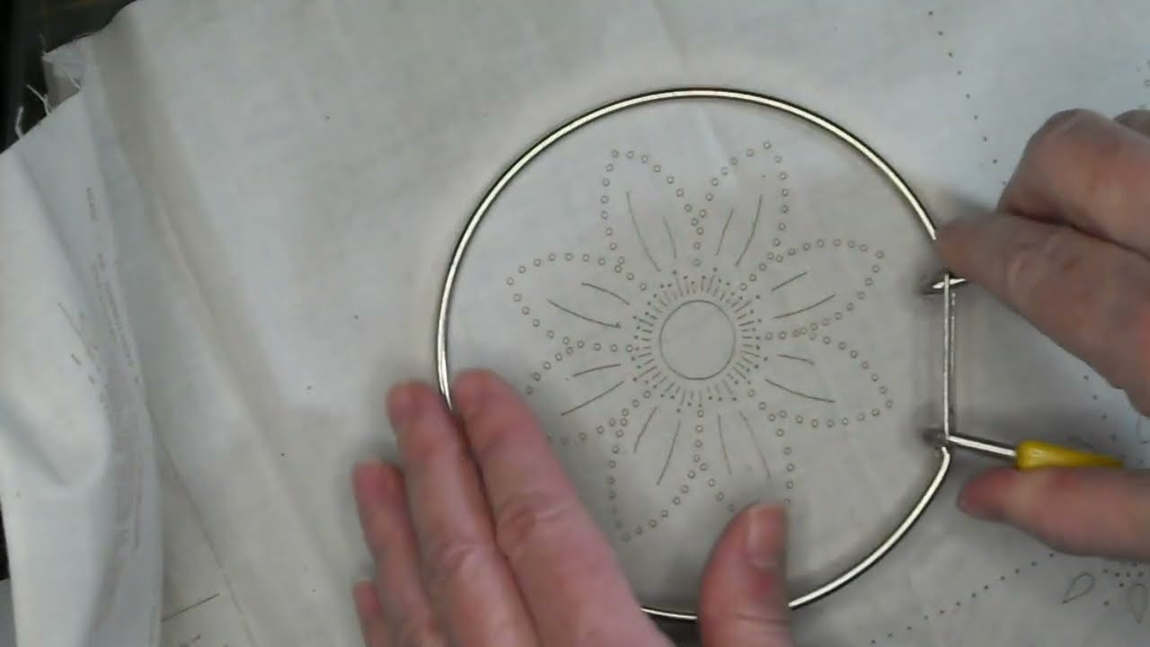 embroidery hoops spring tension